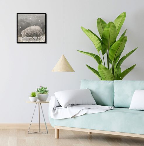 Plakat 40x40cm Bujna Owca na Arena.pl