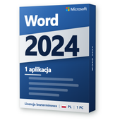 Klucz Word 2024 PL Microsoft Licencja Wieczysta 1 PC