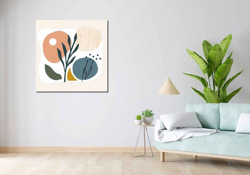 Obraz 90x90cm Pastel Owoców zdjęcie 2