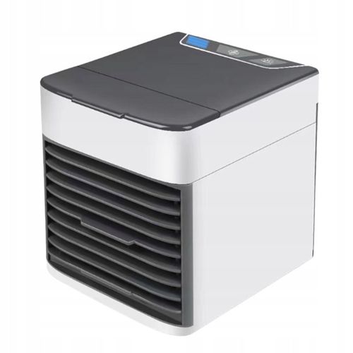 PRZENOŚNY MAŁY KLIMATYZER USB NA WODĘ i LÓD 3W1 KLIMATOR DO DOMU WENTYLATOR na Arena.pl
