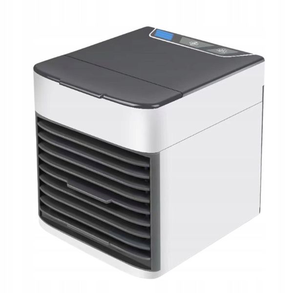 PRZENOŚNY MAŁY KLIMATYZER USB NA WODĘ i LÓD 3W1 KLIMATOR DO DOMU WENTYLATOR zdjęcie 12