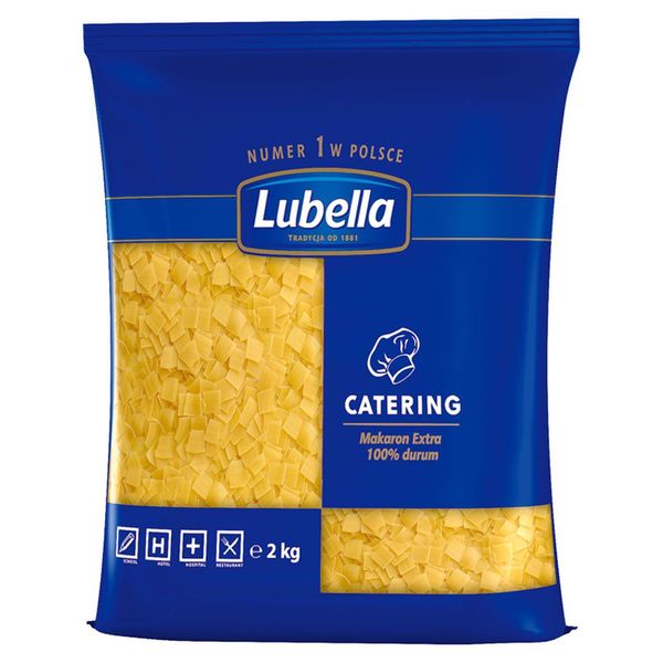 Lubella Catering Makaron łazanki 2 kg zdjęcie 1