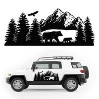 NAKLEJKA NA BOK AUTA KAMPER przyczepę kempingową camper samochód 120cm