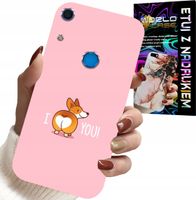 ETUI DO HUAWEI Y6S - ŚMIESZNE WZORY I LOVE YOU PIESEK OBUDOWA
