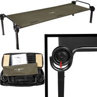 Łóżko polowe  Disc-O-Bed ONE L  oliwkowe
