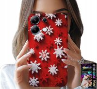 ETUI DO XIAOMI NOTE 13 5G - PŁATKI ŚNIEGU, ŚNIEG, GWIAZDKI, ŚWIĘTA