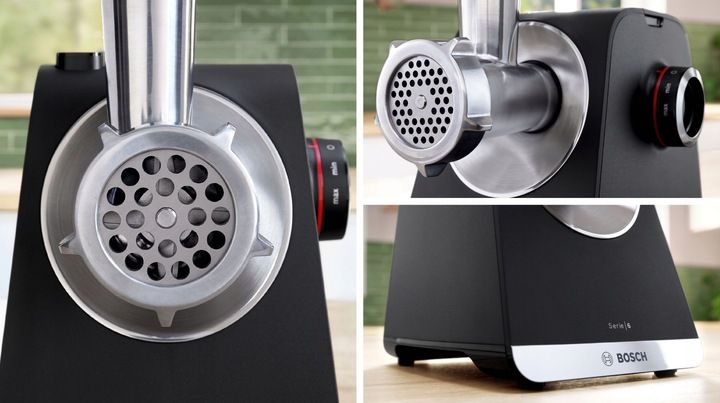 Maszynka do mięsa Bosch Serie 6 MFWS640B 2100W Bieg wsteczny 2 zdjęcie 3