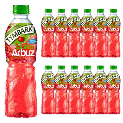Tymbark Napój jabłko arbuz 500 ml x12 sztuk na Arena.pl