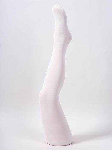 Rajstopy dziecięce mikrofibra gładkie białe 50 DEN 128-134 YOCLUB na Arena.pl