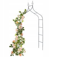 Pergola Ogrodowa Tarasowa Metalowa Łuk Do Róż Pnączy Kwiatów Podpora Uchwyt