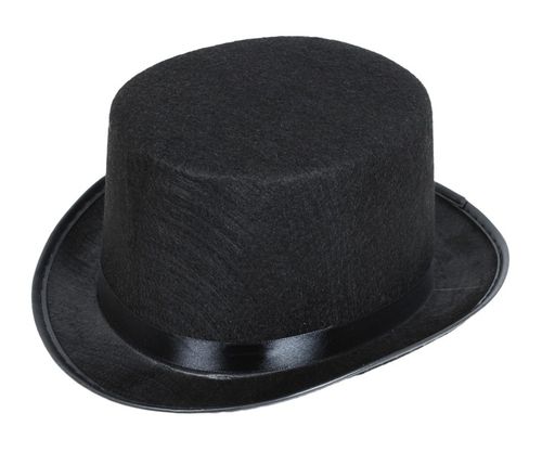 Kapelusz CYLINDER Maga magika czarny + różdżka Czarodziej Magik na Arena.pl