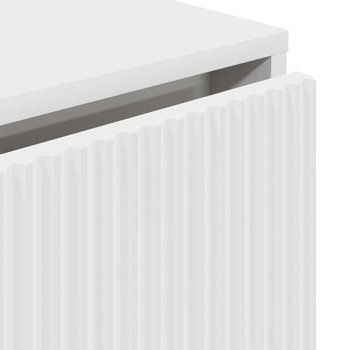 Bufet Biały 79.5 x 33 x 82 cm Materiał drewnopochodny na Arena.pl