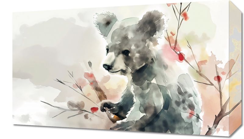 Obraz 50x30cm Akwarelowa Koala zdjęcie 1