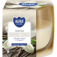 Świeca zapachowa BISPOL Aura sn71-67 (Wanilia) ~24h