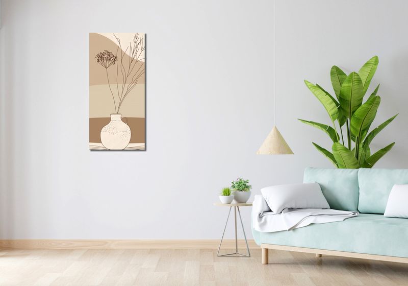 Obraz 40x90cm Kojący Wazon zdjęcie 2