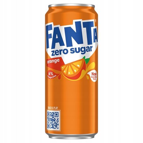 Fanta Zero Napój gazowany 330ml x24 Zestaw na Arena.pl