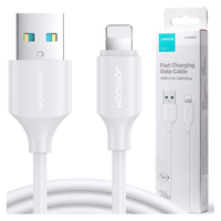 kabel do usb-a / lightning / 2.4a / 1m joyroom s-ul012a9 (biały)
