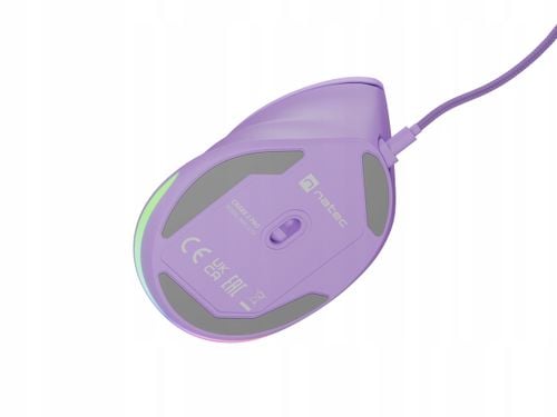 Mysz Natec Crake 2 Pro Lavender 12800DPI programowalna na Arena.pl