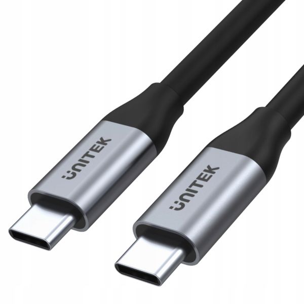 Kabel Unitek przewód USB Typ-C do USB Typ-C 2m zdjęcie 2