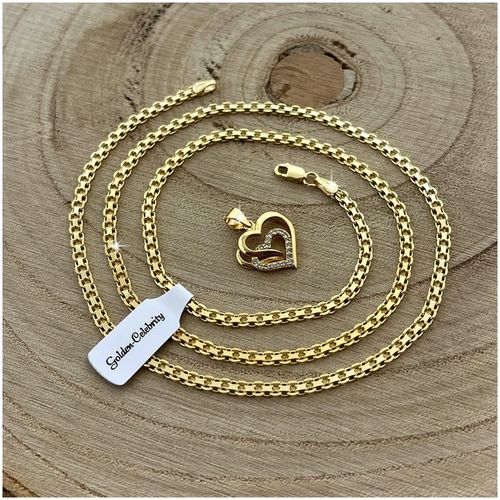 ZŁOTY ŁAŃCUSZEK Z SERDUSZKIEM PR 925/585 PREZENT DLA ŻONY NA ROCZNICĘ ŚLUBU na Arena.pl