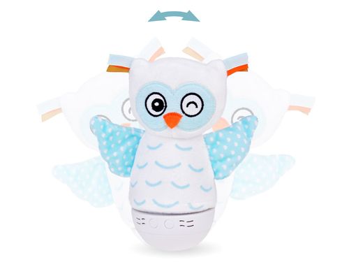 PLUSZOWA SOWA ZMIENIAJĄCA KOLORY  LAMPKA NOCNA na Arena.pl