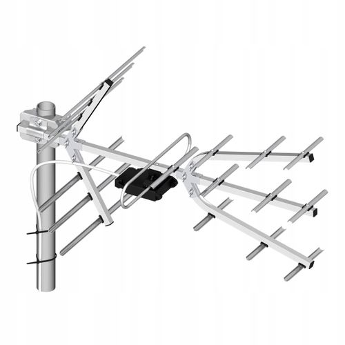 Antena TV kierunkowa Tri Digit Mini DVB-T2 UHF symetryzator 14dBi Dipol na Arena.pl