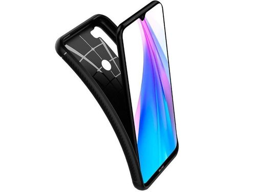 Etui Spigen Rugged Armor do Xiaomi Redmi Note 8T Matte Black na Arena.pl