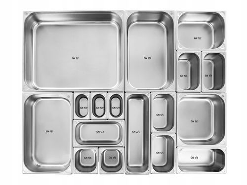 POJEMNIK GN 2/3 150 MM ZE STALI NIERDZEWNEJ GASTRONOMICZNY 11 L TECHNICA na Arena.pl