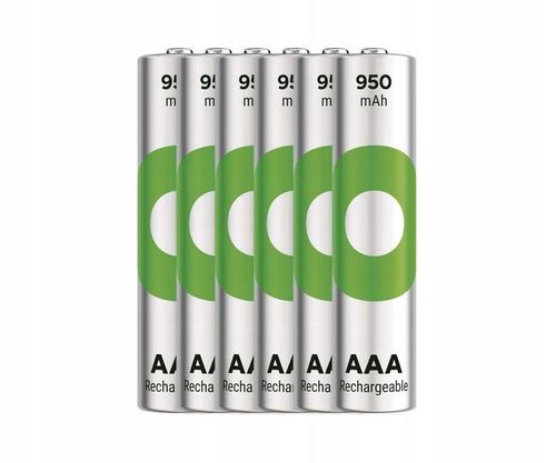 6x Akumulator GP ReCyko New 950mAh 1.2V AAA R3 NiMH na Arena.pl