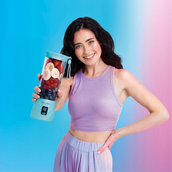 Oryginalny BLENDER BEZPRZEWODOWY BlendyGo 3 KIELICHOWY PRZENOŚNY 250W zdjęcie 7