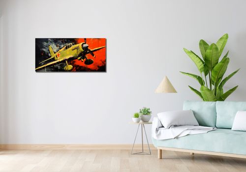 Obraz 90x40cm Barwny Przelot na Arena.pl