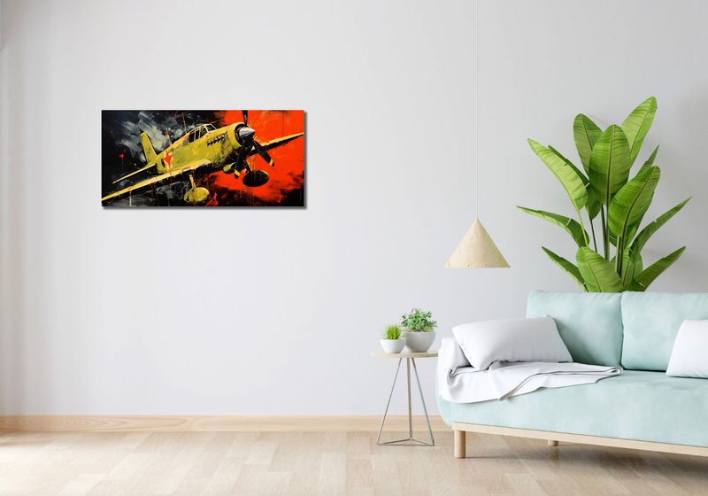 Obraz 90x40cm Barwny Przelot zdjęcie 2