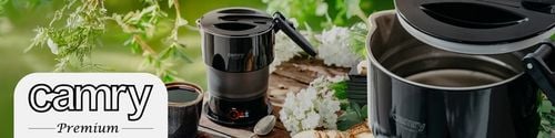 CZAJNIK TURYSTYCZNY elektryczny 600W mały 0.6l składany podróżny CAMRY na Arena.pl