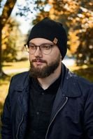 CZAPKA męska z polarem Brødrene cz1 czarna 9912