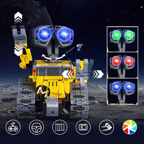 PROGRAMOWALNY ROBOT DUŻY ZESTAW KONSTRUKCYJNY APP I PILOT KONTROLA na Arena.pl