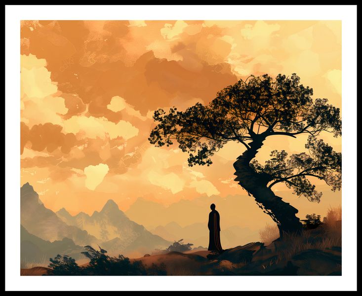 Plakat 76x60,5cm Zen zdjęcie 3