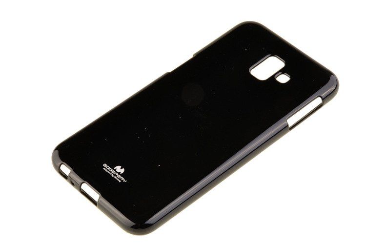 Etui Mercury Goospery Jelly Case do SAMSUNG GALAXY J6+ / J6 Plus czarny zdjęcie 1