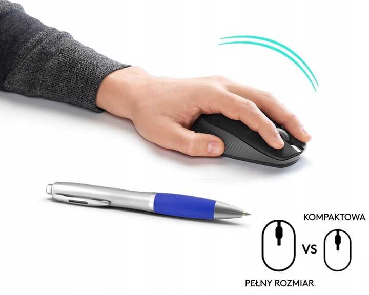 Mysz bezprzewodowa Logitech M190 charcoal zdjęcie 10