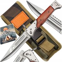 Bagnet AK 47 Nóż Sprężynowy Automatyczny Duży 34 cm XL BSH Survivalovy