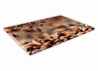 SZKLANA DESKA KUCHENNA 60x20 79c Ziarna kawy