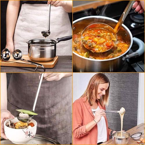 Chochla do zupy sosu 4 rozmiary 4szt na Arena.pl