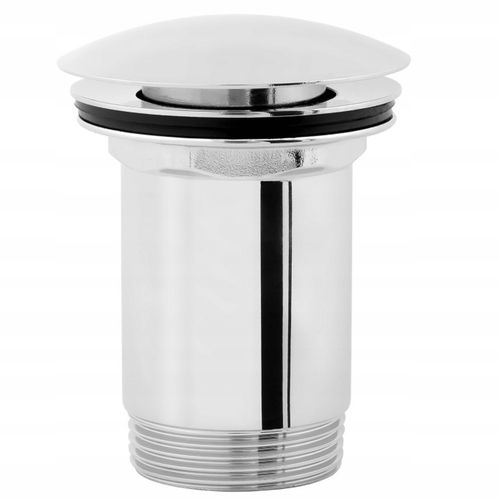 KOREK KLIK-KLAK UMYWALKOWY DO SYFONU Z PRZELEWEM CHROM OMNIRES A706CR na Arena.pl