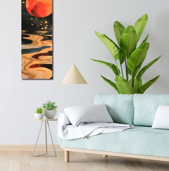 Obraz 30x100cm Planetarny Taniec zdjęcie 2