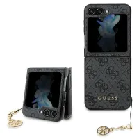 Etui Guess 4G Charms Collection na Samsung Galaxy Z Flip 5 - szare