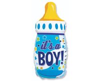 Balon foliowy butelka It's a Boy baby shower dla chłopczyka 60 cm