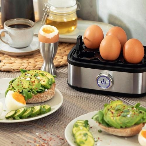 JAJOWAR AUTOMAT DO GOTOWANIA JAJEK OMLETU 6 JAJEK 200W ZESTAW Z MIARKĄ na Arena.pl