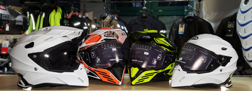 Kask Airoh Commander -  white gloss Rozmiar ogólny - S na Arena.pl