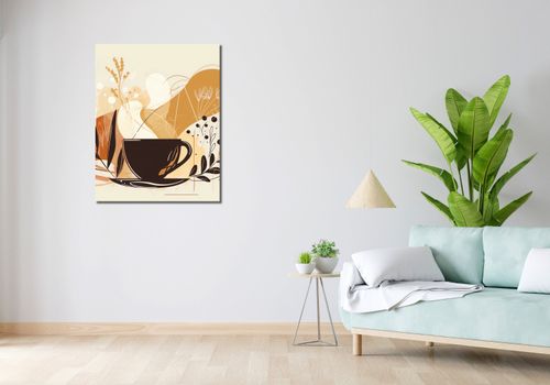 Obraz 70x90cm Aromatyczna Przerwa na Arena.pl