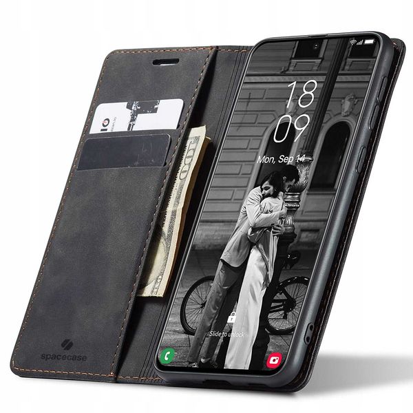 Spacecase Wallet Galaxy S21 Black zdjęcie 1