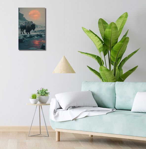 Obraz 30x50cm Żubrowy Monolit zdjęcie 2